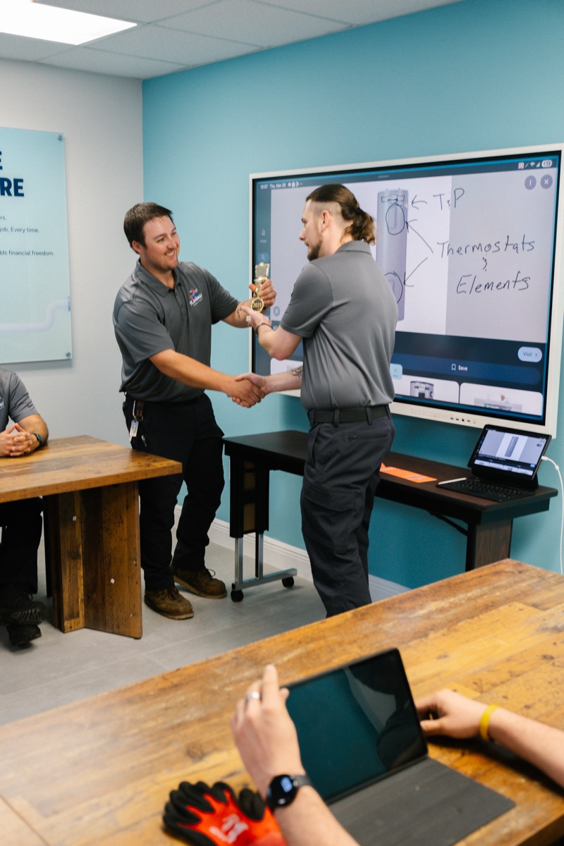 Hands-on mentorship and education
