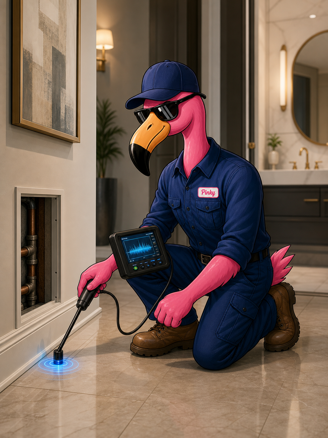 Commercial leak detection and repair reference