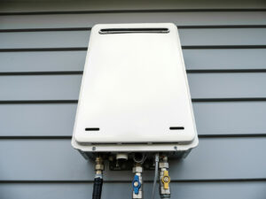 outdoor tankless water heater