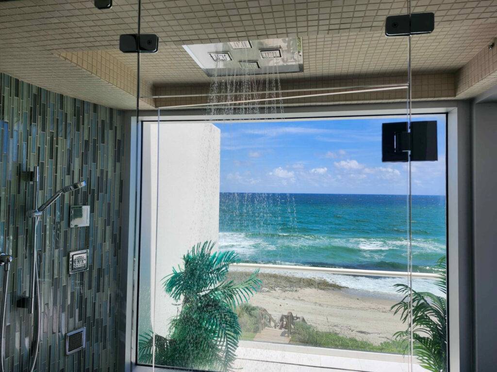 luxury shower in florida