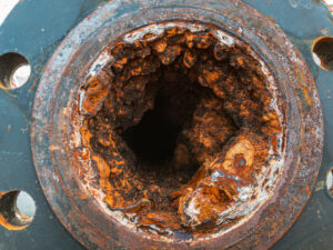 corroding plumbing pipes