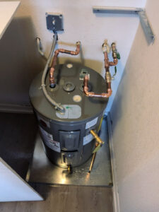 small water heater in condominium