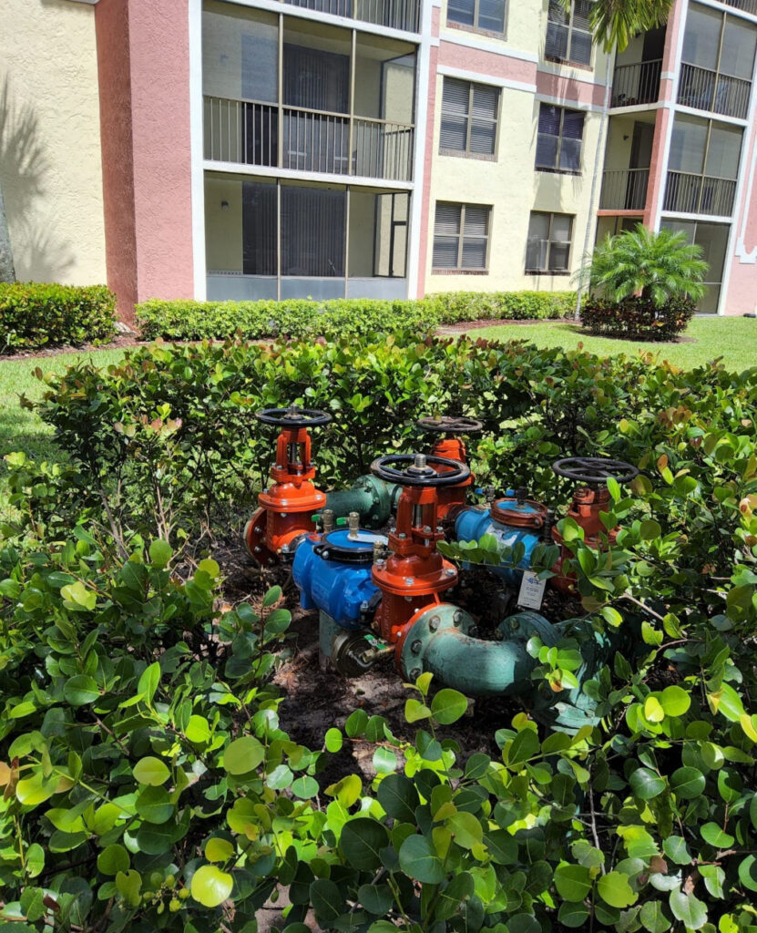 a backflow prevention assembly in Florida